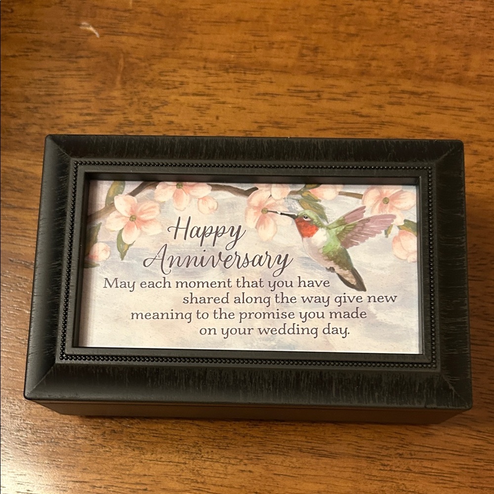 Anniversary music box
